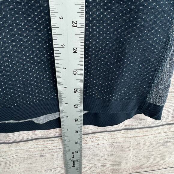 Smartwool Intraknit Merino Tech 1/2 Zip Hoodie Mens Medium Navy Blue - Picture 12 of 14